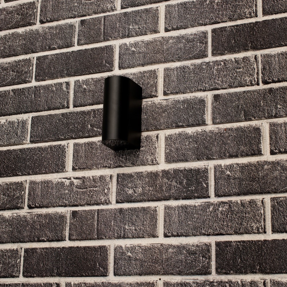 Produktabbildung Nr. 5: LED Outdoor-Wandleuchte Santa Barbara - 2xGU10 IP44 - schwarz