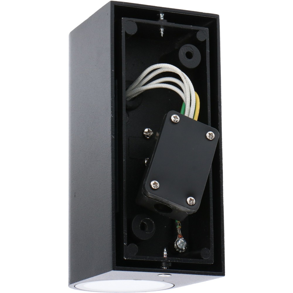Produktabbildung Nr. 13: LED Outdoor-Wandleuchte Santa Barbara - 2xGU10 IP44 - schwarz