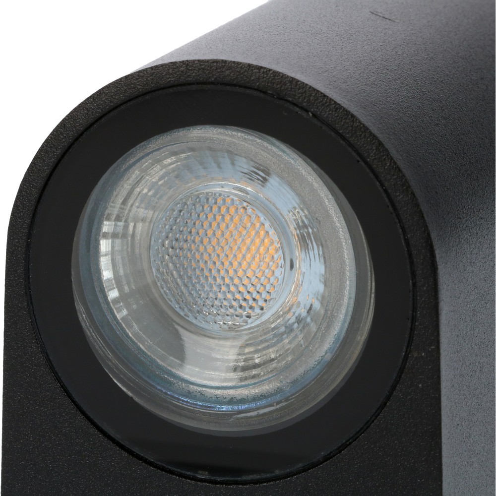 Produktabbildung Nr. 15: LED Outdoor-Wandleuchte Santa Barbara - 2xGU10 IP44 - schwarz