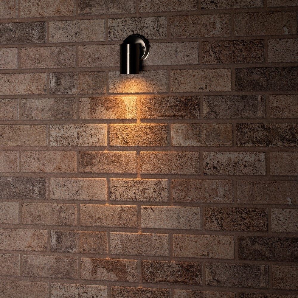 Produktabbildung Nr. 5: LED Outdoor-Wandleuchte Stockholm - 1xGU10 IP44 - rostfreier Stahl