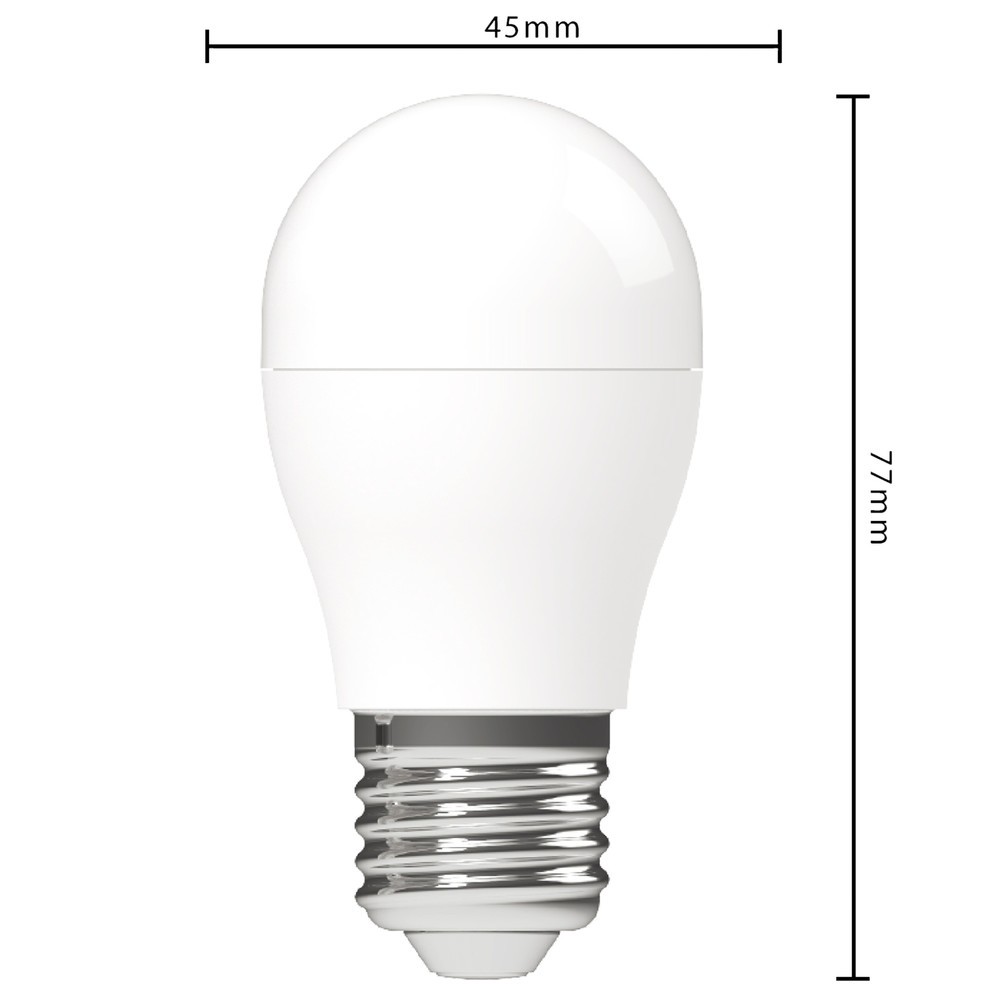 Produktabbildung Nr. 4: LED SMD Leuchtmittel - Globe G45 E27 2,9W 470lm 3000K opal 150°