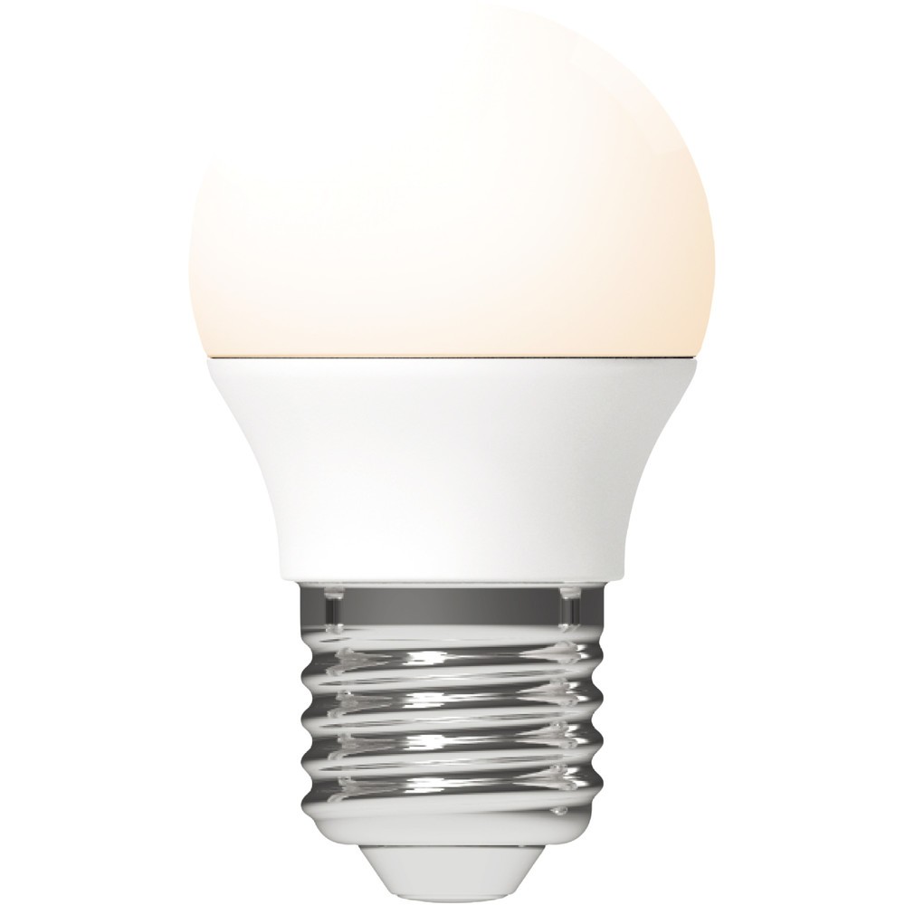 Produktabbildung Nr. 4: LED SMD Leuchtmittel - Globe G45 E27 4,9W 470lm 2700K opal 150° - 3er-Sparpack
