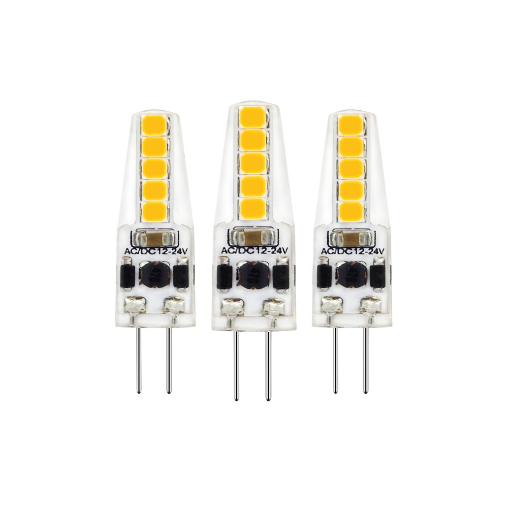 Produktabbildung Nr. 3: LED SMD Leuchtmittel - Kapsel G4 1,8W 185lm 2700K klar 330° - 3er-Pack