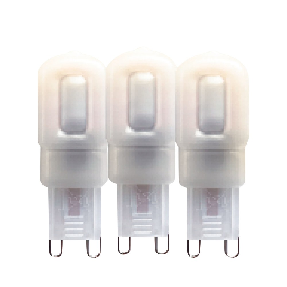 Produktabbildung Nr. 3: LED SMD Leuchtmittel - Kapsel G9 G9 2,5W 240lm 2700K gefrostet 270° - 3er-Sparpack
