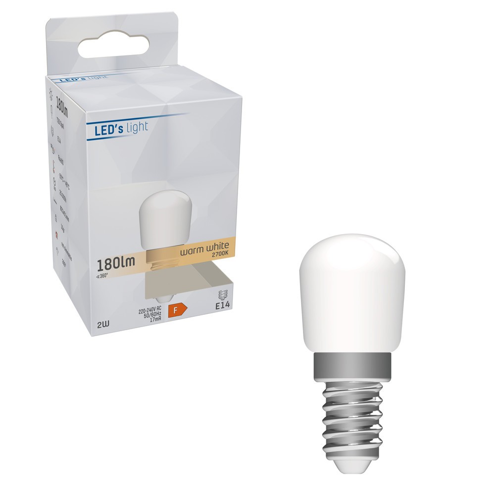 Produktabbildung Nr. 2: LED SMD Leuchtmittel - Kapsel T26 E14 2W 180lm 2700K opal 280°