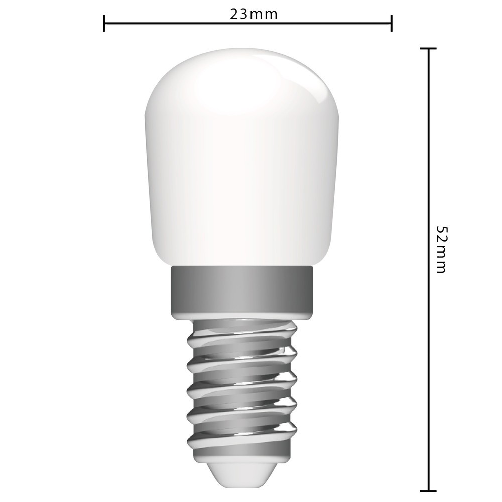 Produktabbildung Nr. 4: LED SMD Leuchtmittel - Kapsel T26 E14 2W 180lm 2700K opal 280°
