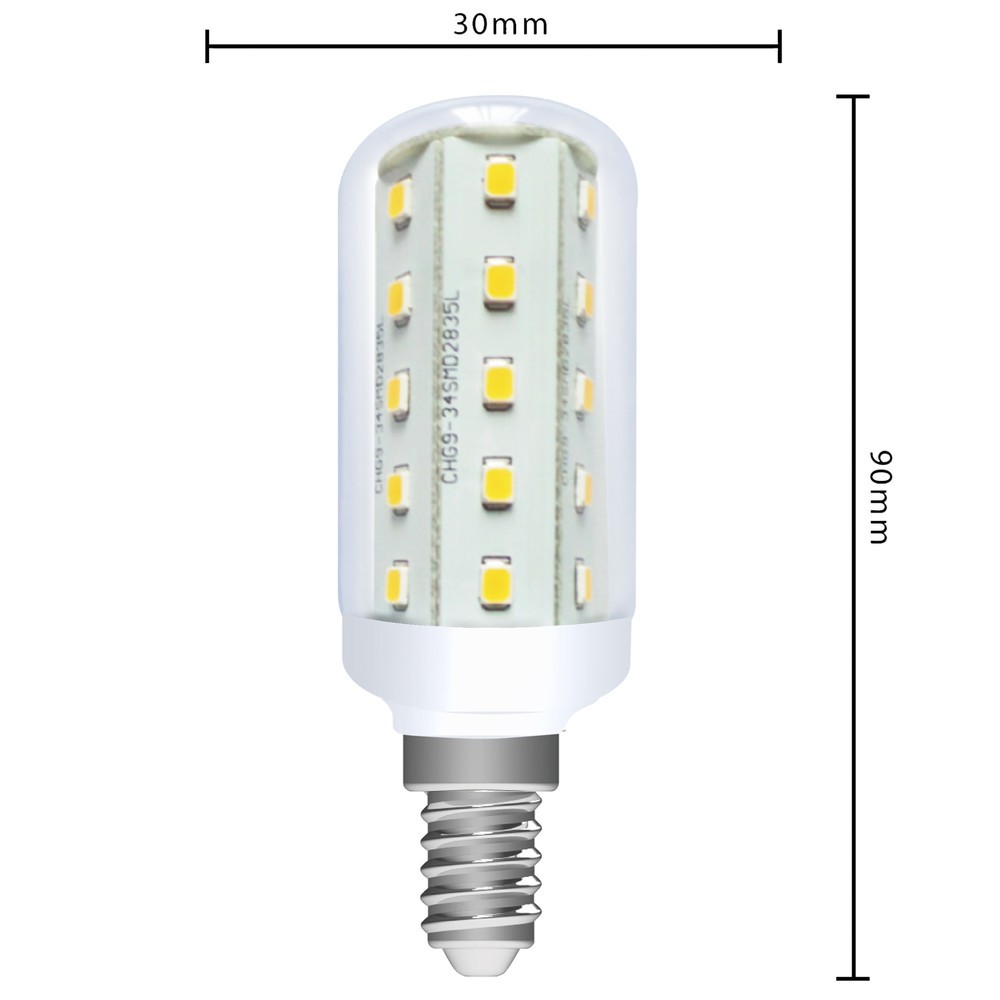 Produktabbildung Nr. 4: LED SMD Leuchtmittel - Kapsel T30 E14 4W 400lm 2700K CRI97 klar 320°