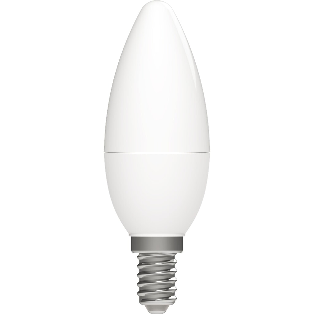 LED SMD Leuchtmittel - Kerze C35 E14 2,9W 470lm 3000K opal 240° Produktabbildung: LED SMD Leuchtmittel - Kerze C35 E14 2,9W 470lm 3000K opal 240°