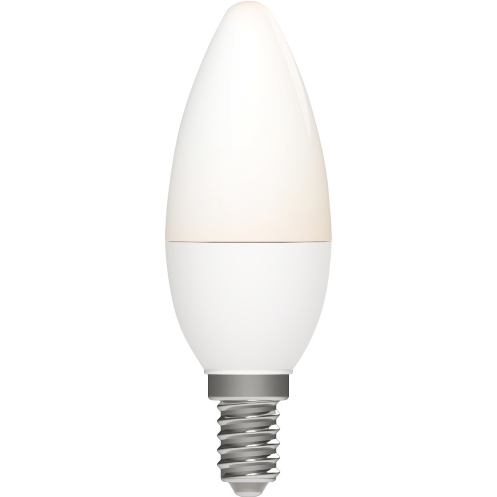 Produktabbildung Nr. 4: LED SMD Leuchtmittel - Kerze C35 E14 4,9W 470lm 2700K opal 240° - 3er-Sparpack