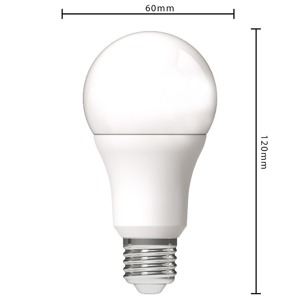 Produktabbildung Nr. 4: LED SMD Leuchtmittel - Klassisch A60 E27 4,9W 806lm 3000K opal 180°