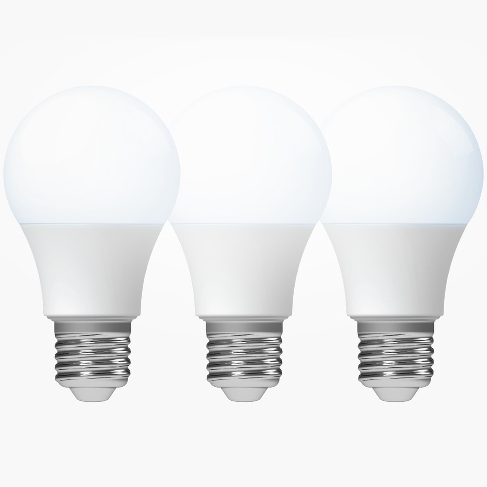 Produktabbildung Nr. 5: LED SMD Leuchtmittel - Klassisch A60 E27 8W 806lm 4000K opal 180° - 3er-Sparpack