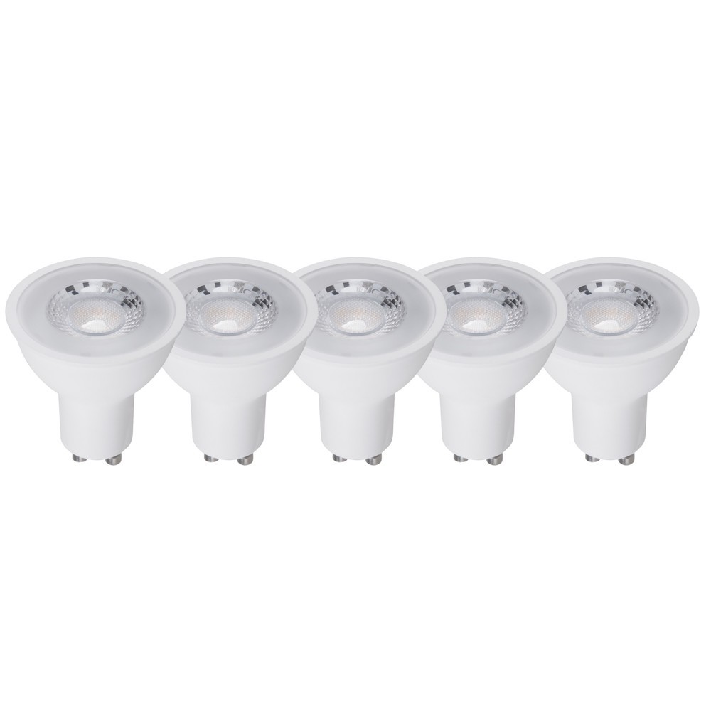 Produktabbildung: LED SMD Leuchtmittel - Spot MR16 GU10 4,5W 345lm 2700K gefrostet 38° - 5er-Pack