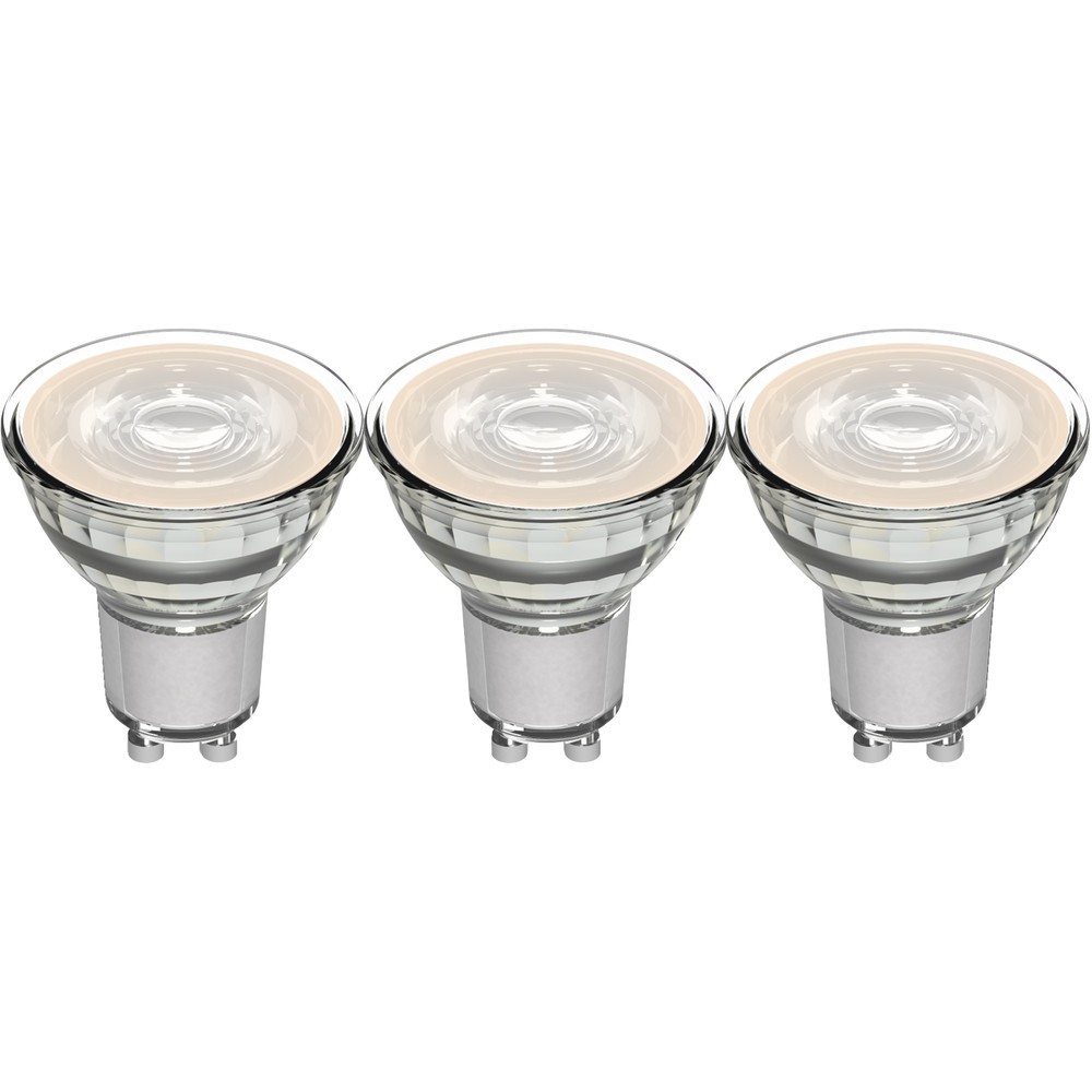 Produktabbildung Nr. 5: LED SMD Leuchtmittel - Spot MR16 GU10 4W 345lm 2700K klar 36° - 3er-Sparpack