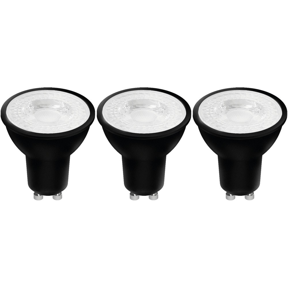 Produktabbildung: LED SMD Leuchtmittel - Spot MR16 GU10 4W 345lm 2700K klar 38° - 3er-Sparpack