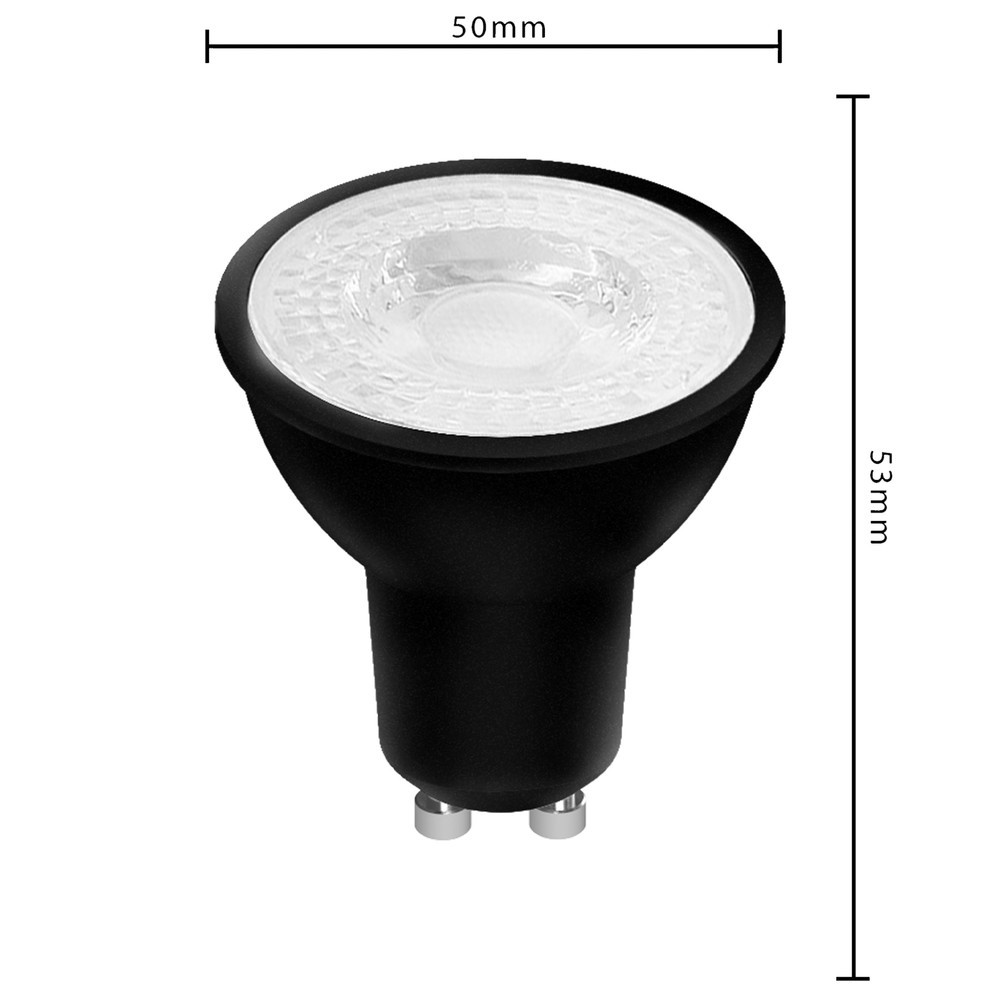 Produktabbildung Nr. 5: LED SMD Leuchtmittel - Spot MR16 GU10 4W 345lm 2700K klar 38° - 3er-Sparpack