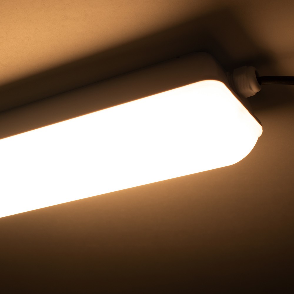 Produktabbildung Nr. 12: LED Wannenleuchte Strip - 1x11W 30cm 1200lm CCT IP65 Sensor