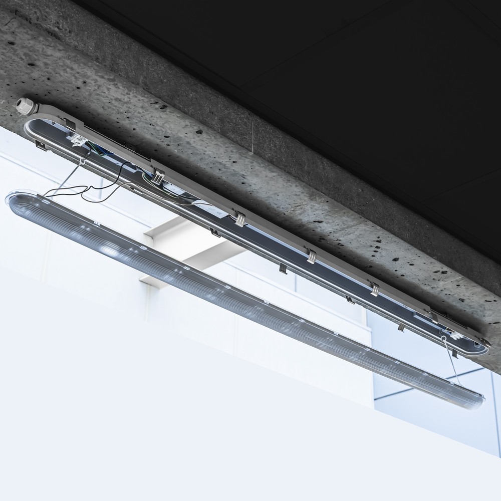 Produktabbildung Nr. 8: LED Wannenleuchte Strip - 1x18W 60cm 2880lm 4000K UGR