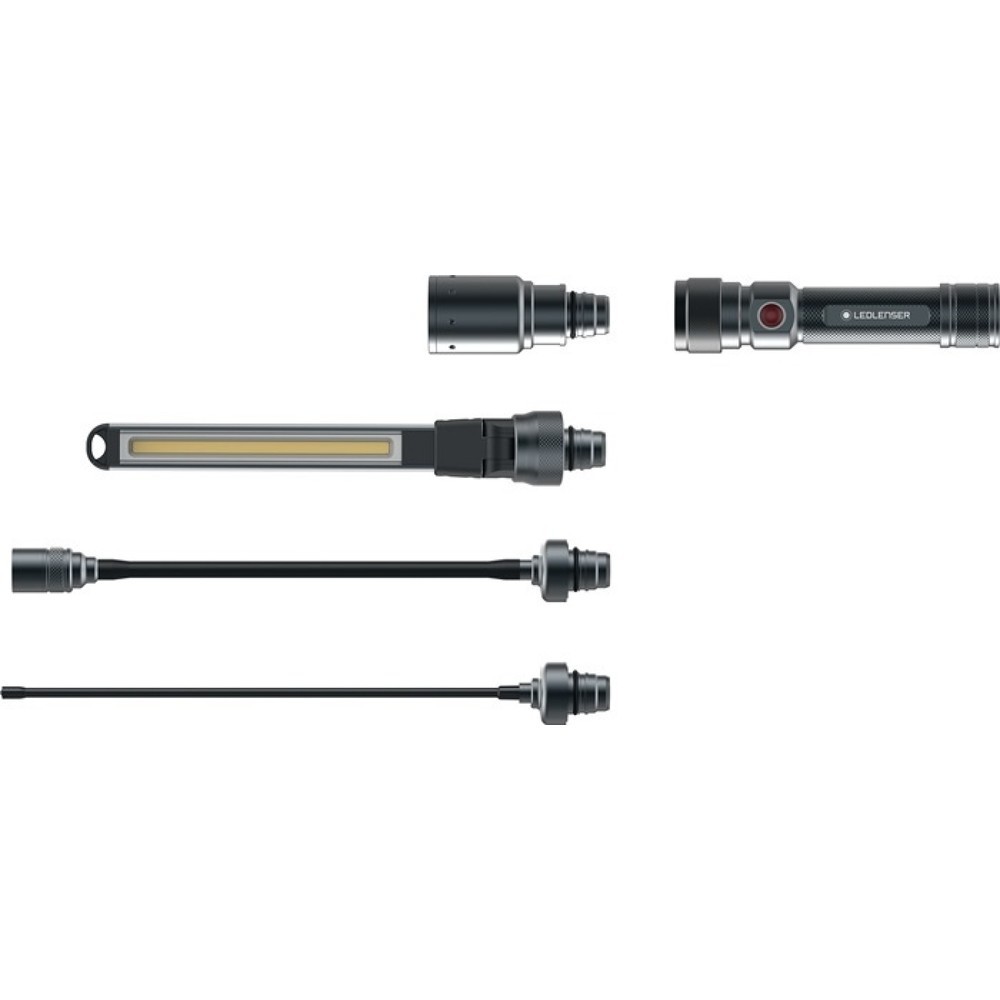 Produktabbildung: LEDLENSER Arbeitsleuchten-Set Worker's Friend, 280 lm, Li-Ion 130 m