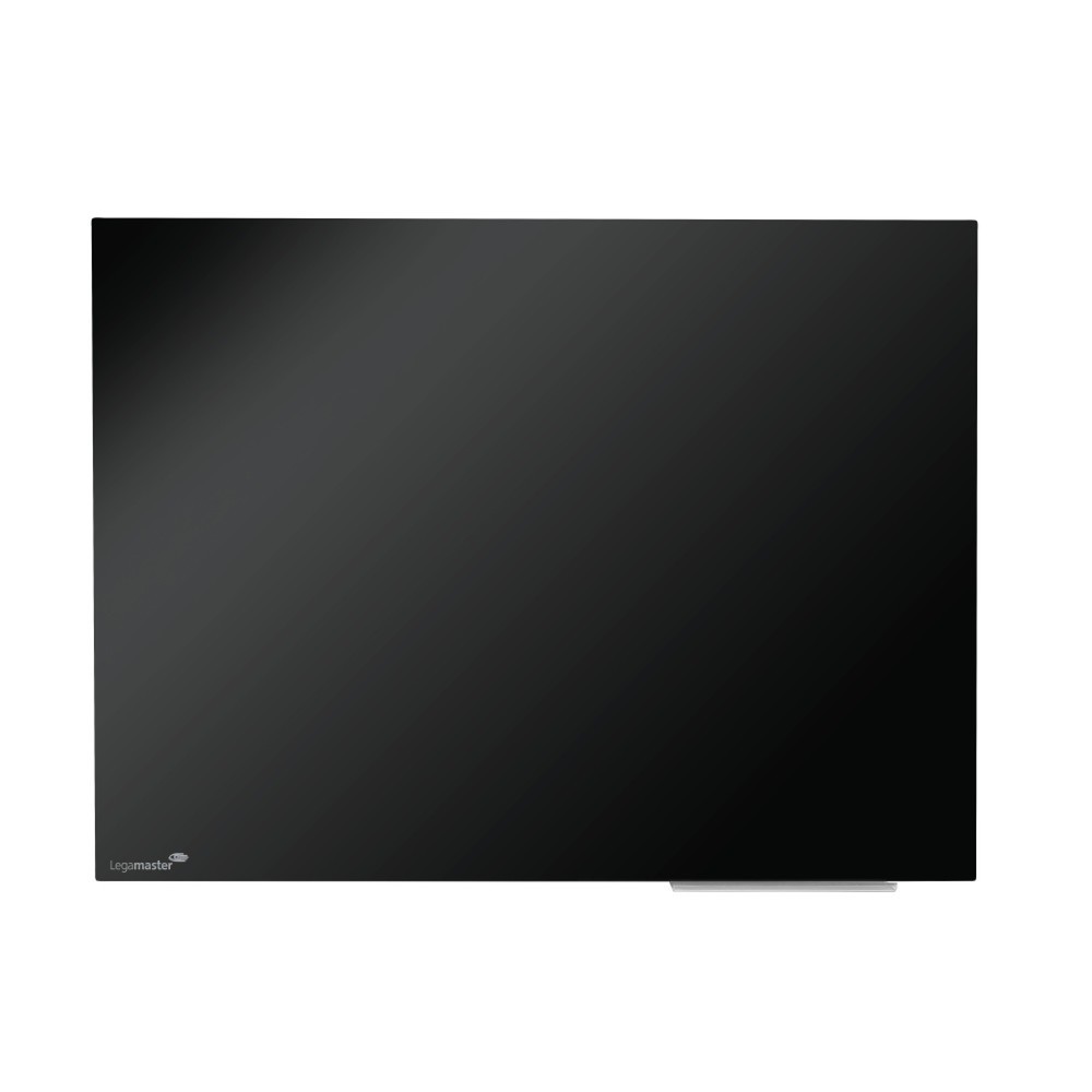 Produktabbildung: Legamaster Glasboard, magnethaftend, HxB 600 x 800 mm, schwarz