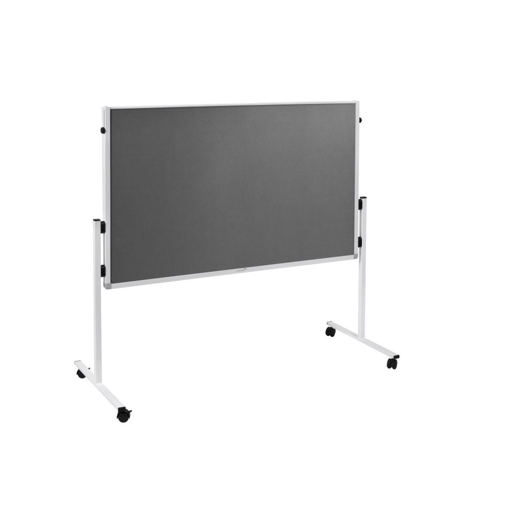 Produktabbildung Nr. 5: Legamaster Mobile Moderationstafel ECONOMY, HxB 1.500 x 1.200 mm, grau, klappbar