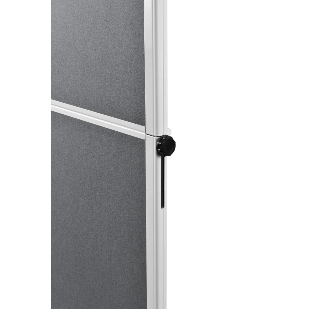 Produktabbildung Nr. 7: Legamaster Mobile Moderationstafel ECONOMY, HxB 1.500 x 1.200 mm, grau, klappbar