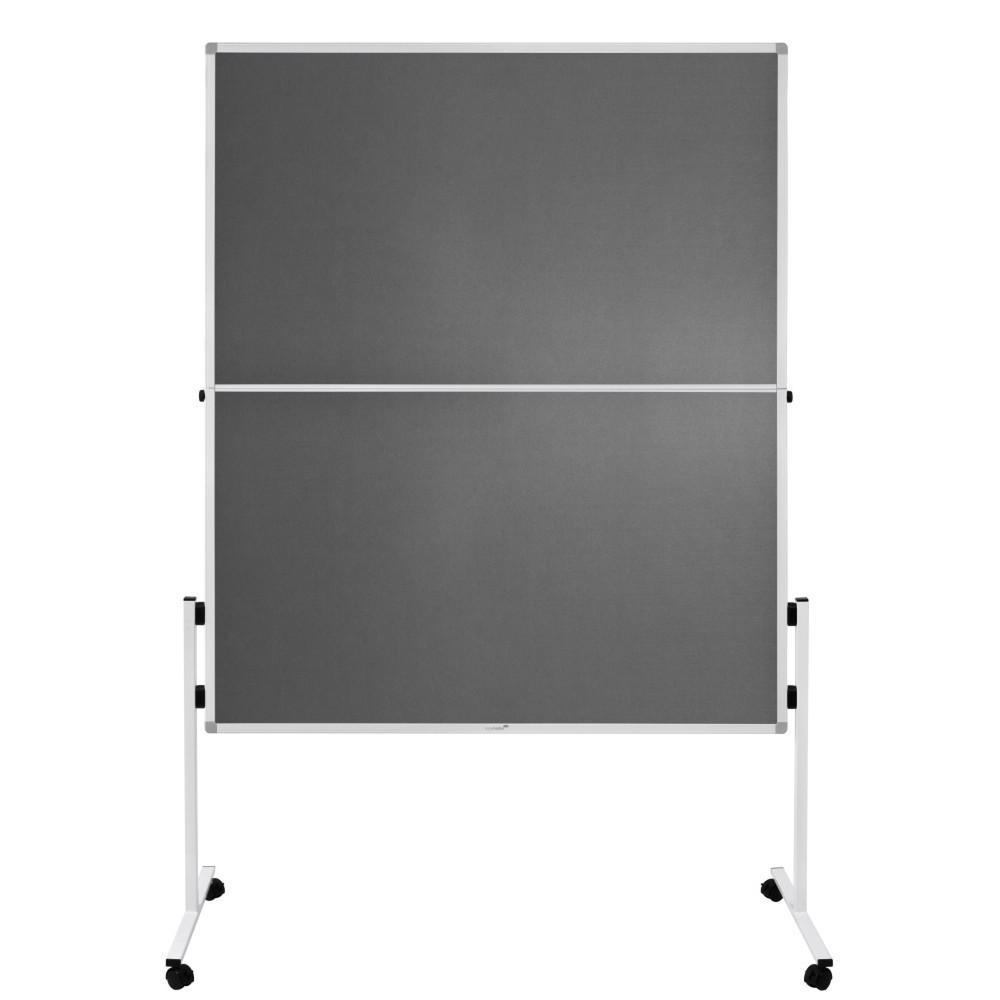 Produktabbildung Nr. 9: Legamaster Mobile Moderationstafel ECONOMY, HxB 1.500 x 1.200 mm, grau, klappbar
