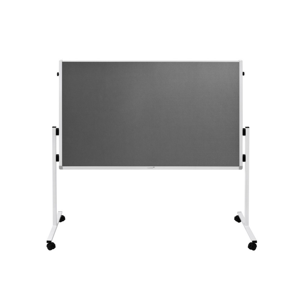 Produktabbildung Nr. 10: Legamaster Mobile Moderationstafel ECONOMY, HxB 1.500 x 1.200 mm, grau, klappbar