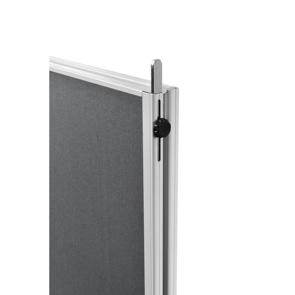 Produktabbildung Nr. 15: Legamaster Mobile Moderationstafel ECONOMY, HxB 1.500 x 1.200 mm, grau, klappbar