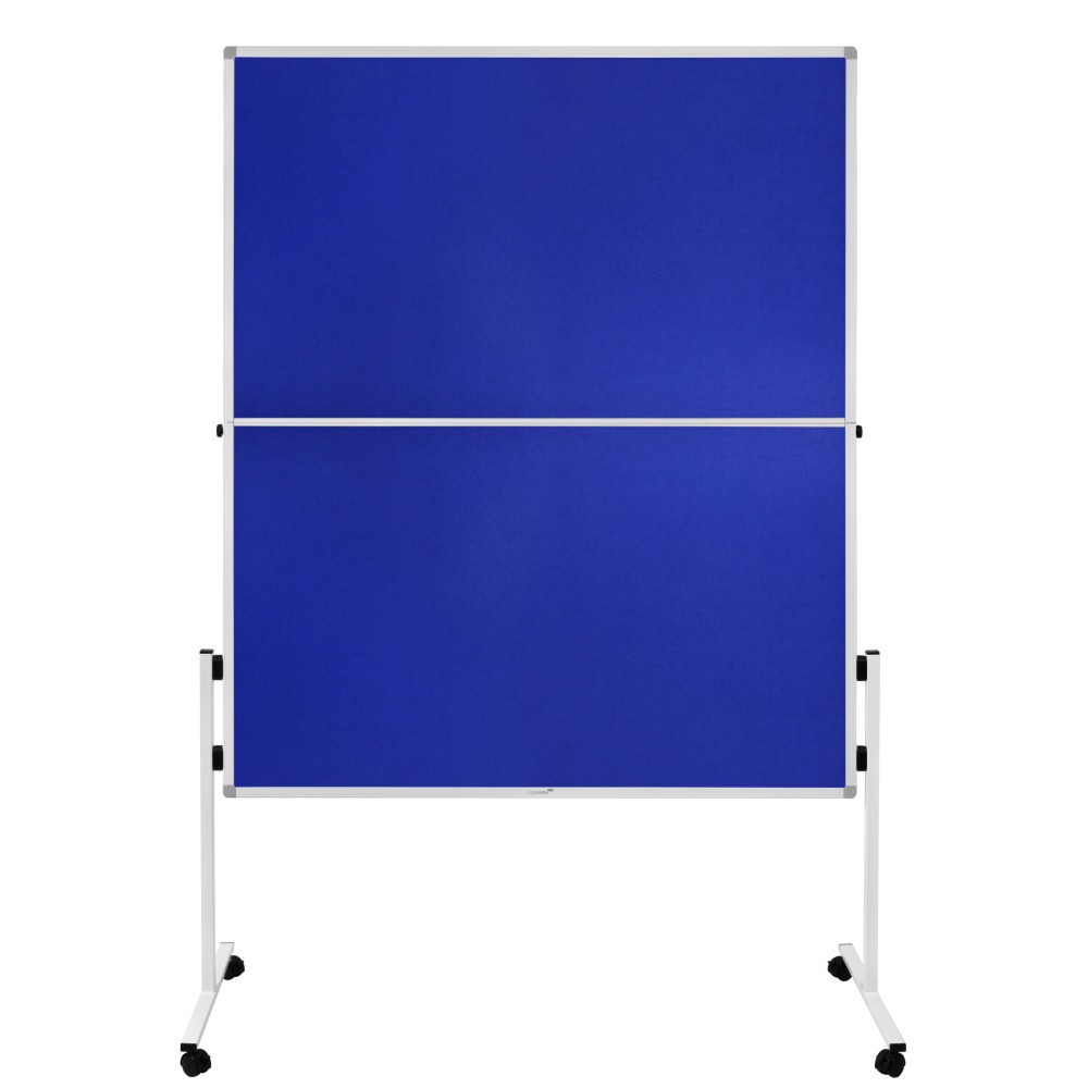 Produktabbildung Nr. 9: Legamaster Mobile Moderationstafel ECONOMY, HxB 1.500 x 1.200 mm, blau, klappbar