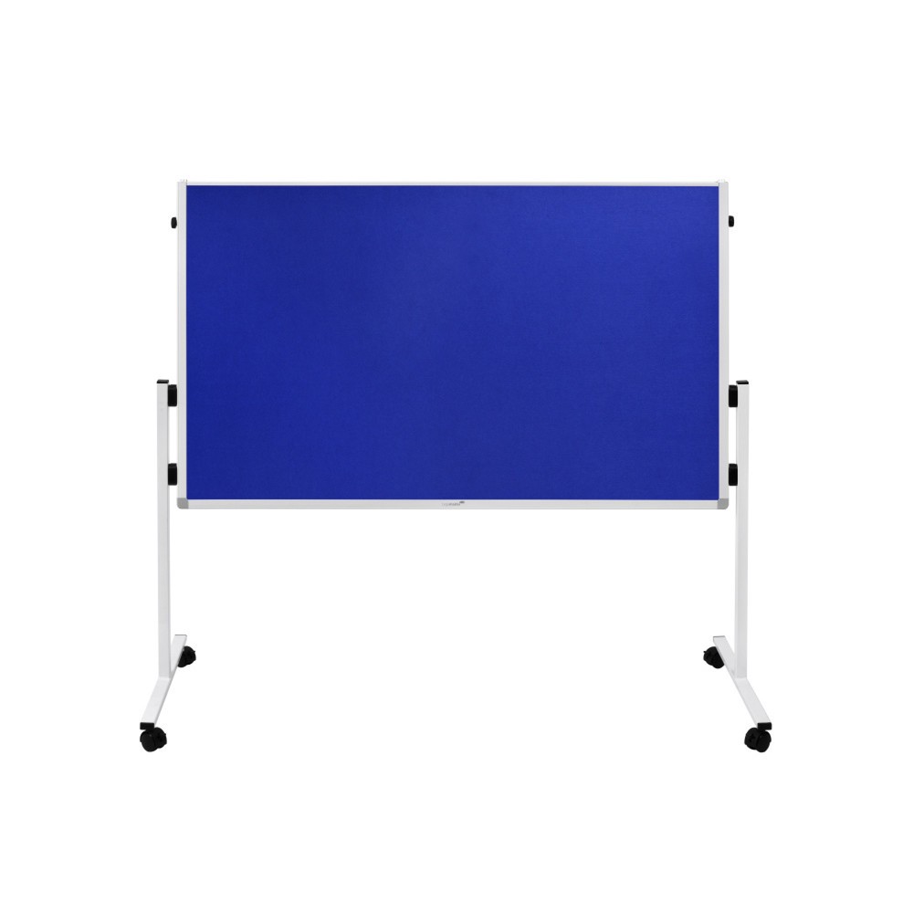 Produktabbildung Nr. 10: Legamaster Mobile Moderationstafel ECONOMY, HxB 1.500 x 1.200 mm, blau, klappbar