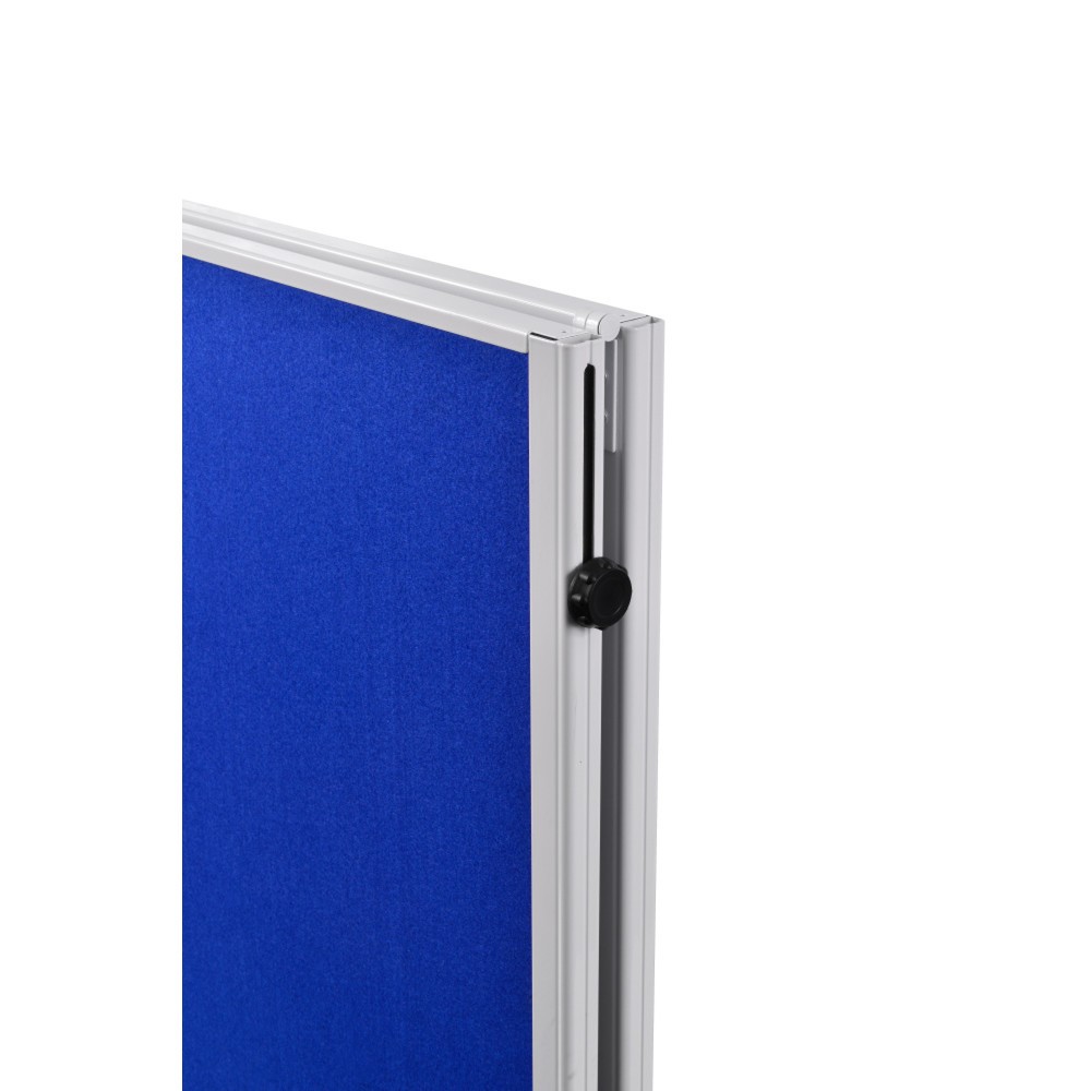 Produktabbildung Nr. 14: Legamaster Mobile Moderationstafel ECONOMY, HxB 1.500 x 1.200 mm, blau, klappbar