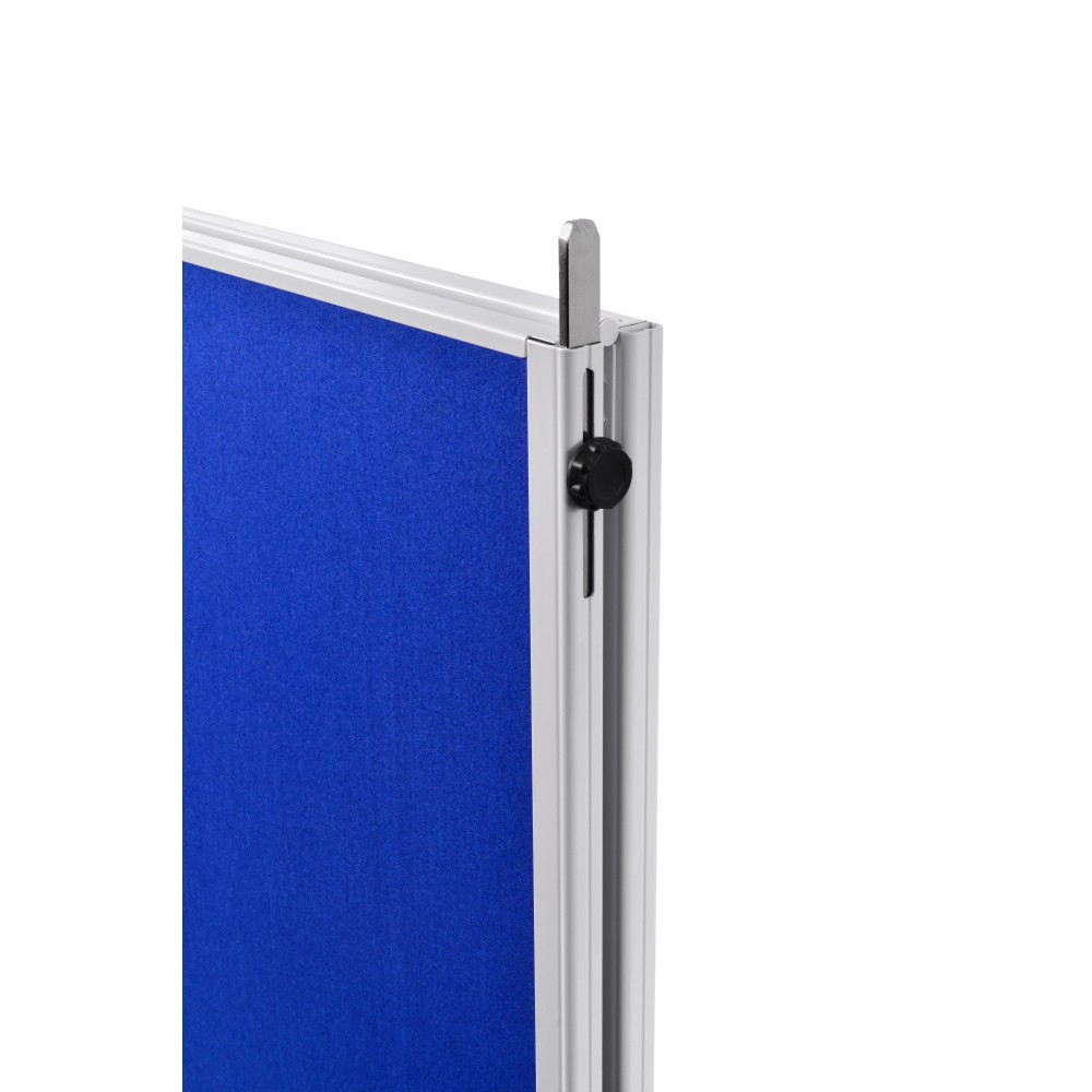 Produktabbildung Nr. 15: Legamaster Mobile Moderationstafel ECONOMY, HxB 1.500 x 1.200 mm, blau, klappbar