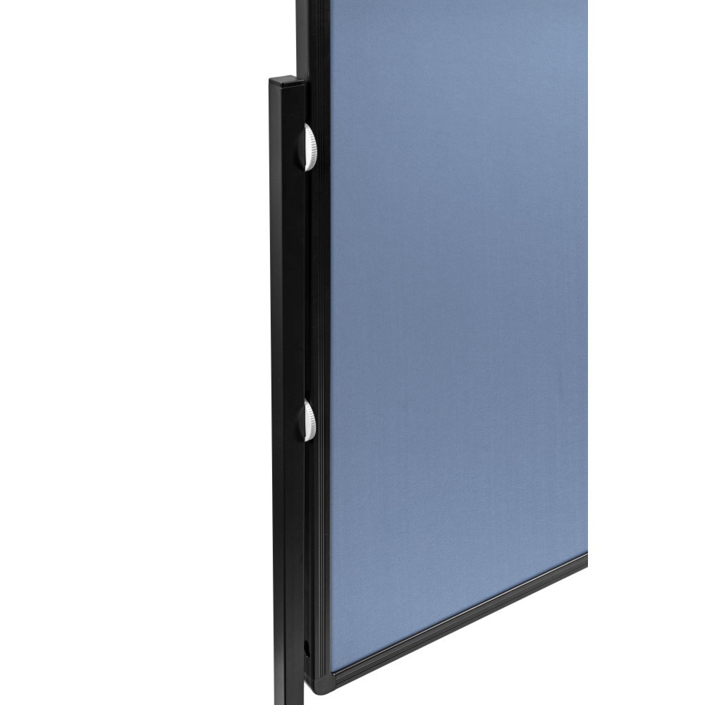 Produktabbildung Nr. 3: Legamaster Mobile Moderationswand PREMIUM PLUS, HxB  1.500 x 1.200 mm, blaugrau