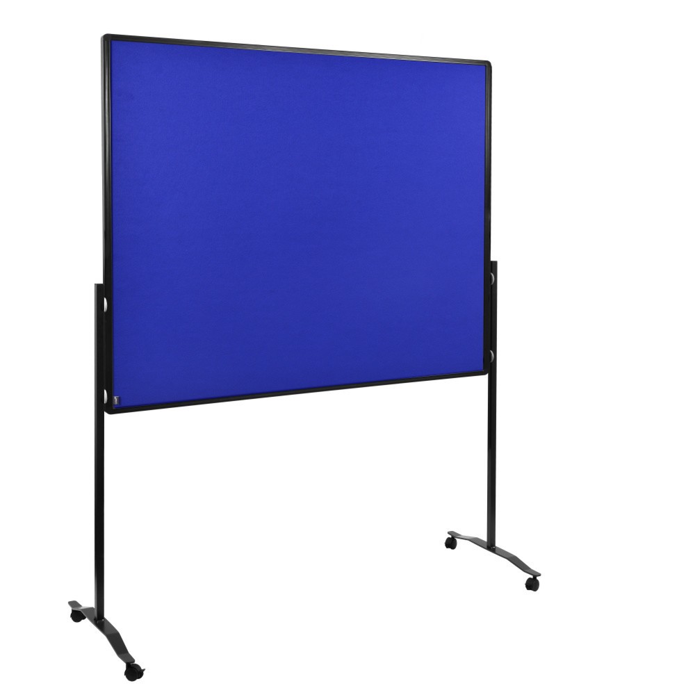 Produktabbildung Nr. 4: Legamaster Mobile Moderationswand PREMIUM PLUS, HxB  1.500 x 1.200 mm, marineblau