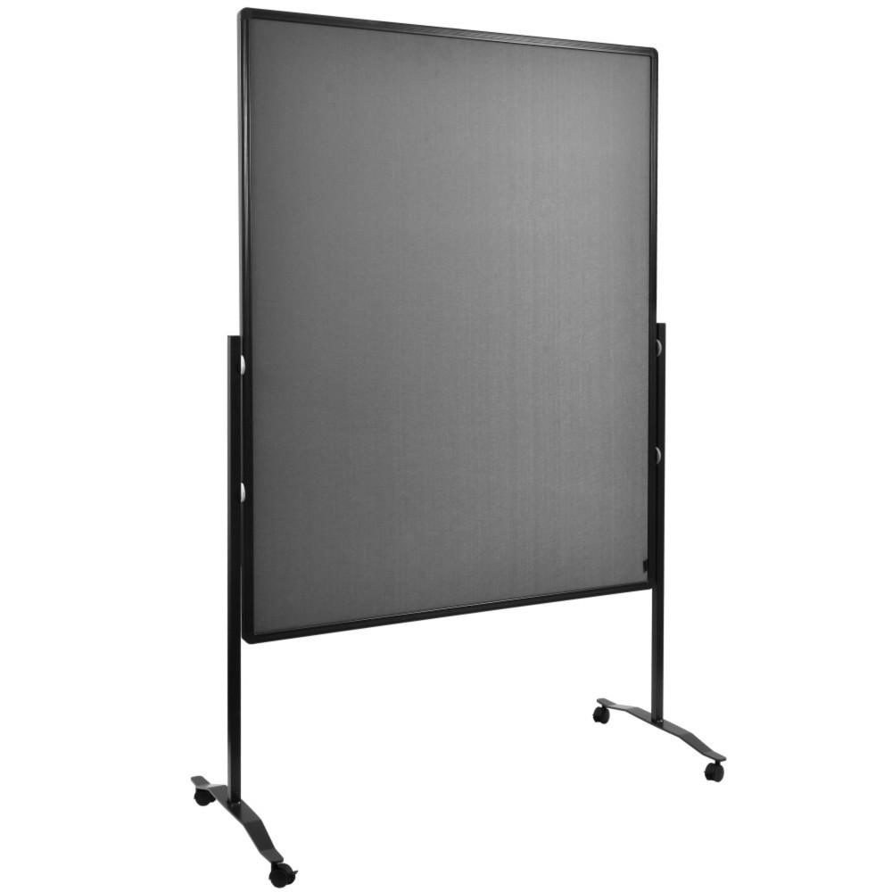 Produktabbildung: Legamaster Mobile Moderationswand PREMIUM PLUS, HxB  1.500 x 1.200 mm, grau