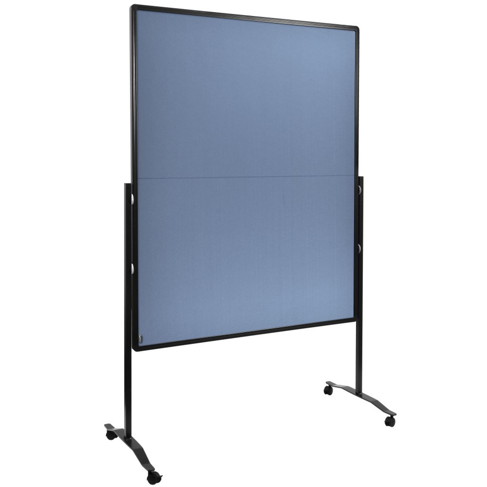 Produktabbildung Nr. 3: Legamaster Mobile Moderationswand PREMIUM PLUS, klappbar, HxB 1.500 x 1.200 mm, blaugrau