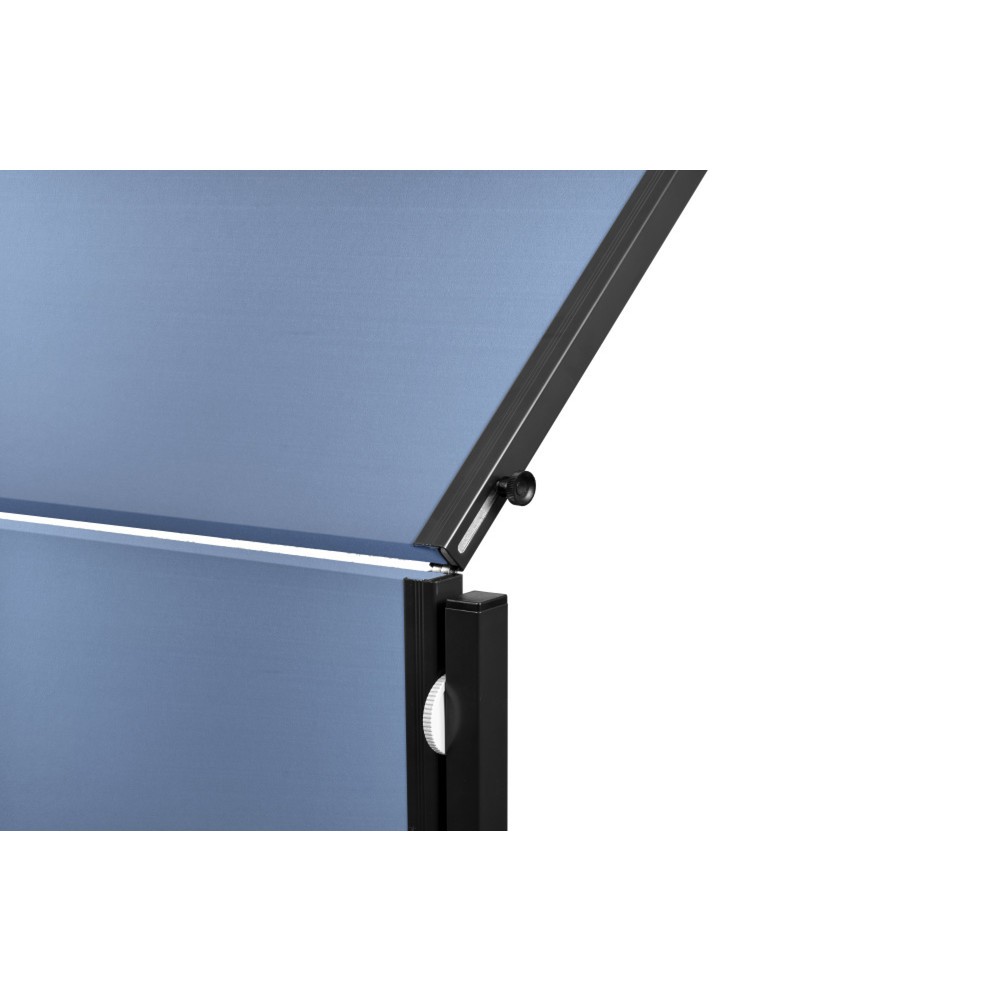 Produktabbildung Nr. 4: Legamaster Mobile Moderationswand PREMIUM PLUS, klappbar, HxB 1.500 x 1.200 mm, blaugrau