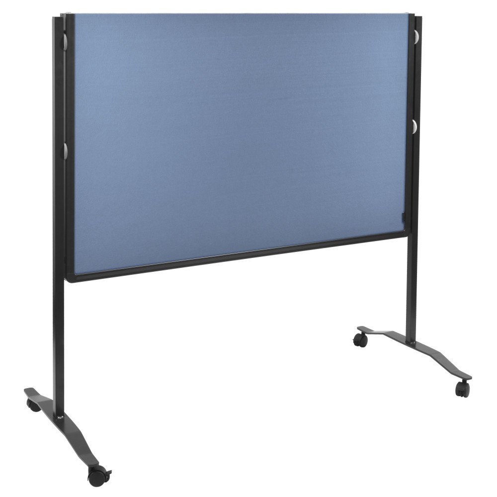 Produktabbildung Nr. 5: Legamaster Mobile Moderationswand PREMIUM PLUS, klappbar, HxB 1.500 x 1.200 mm, blaugrau