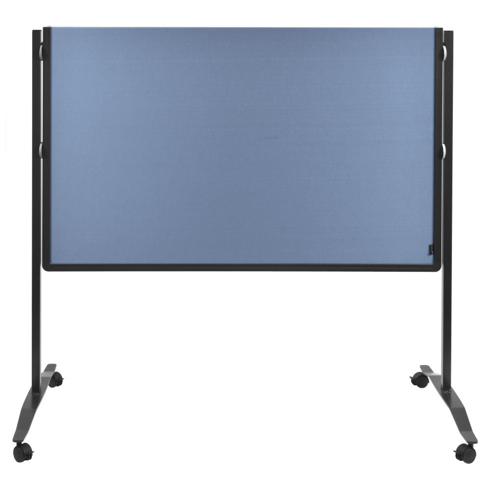 Produktabbildung Nr. 9: Legamaster Mobile Moderationswand PREMIUM PLUS, klappbar, HxB 1.500 x 1.200 mm, blaugrau