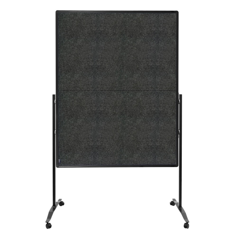 Produktabbildung: Legamaster Mobile Moderationswand PREMIUM PLUS, klappbar, HxB 1.500 x 1.200 mm, anthrazit