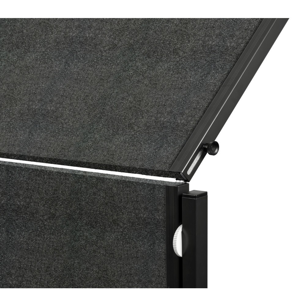 Produktabbildung Nr. 4: Legamaster Mobile Moderationswand PREMIUM PLUS, klappbar, HxB 1.500 x 1.200 mm, anthrazit