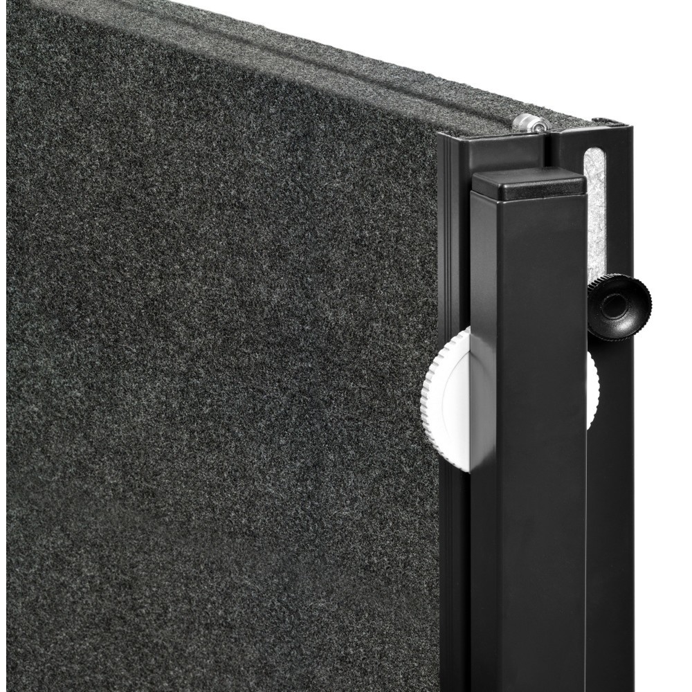 Produktabbildung Nr. 6: Legamaster Mobile Moderationswand PREMIUM PLUS, klappbar, HxB 1.500 x 1.200 mm, anthrazit