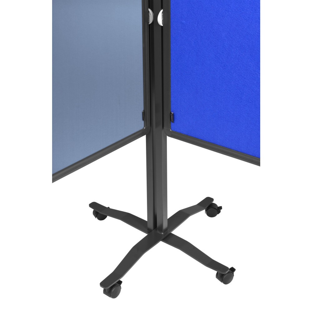 Produktabbildung Nr. 10: Legamaster Mobile Moderationswand PREMIUM PLUS, HxB  1.500 x 1.200 mm, blaugrau