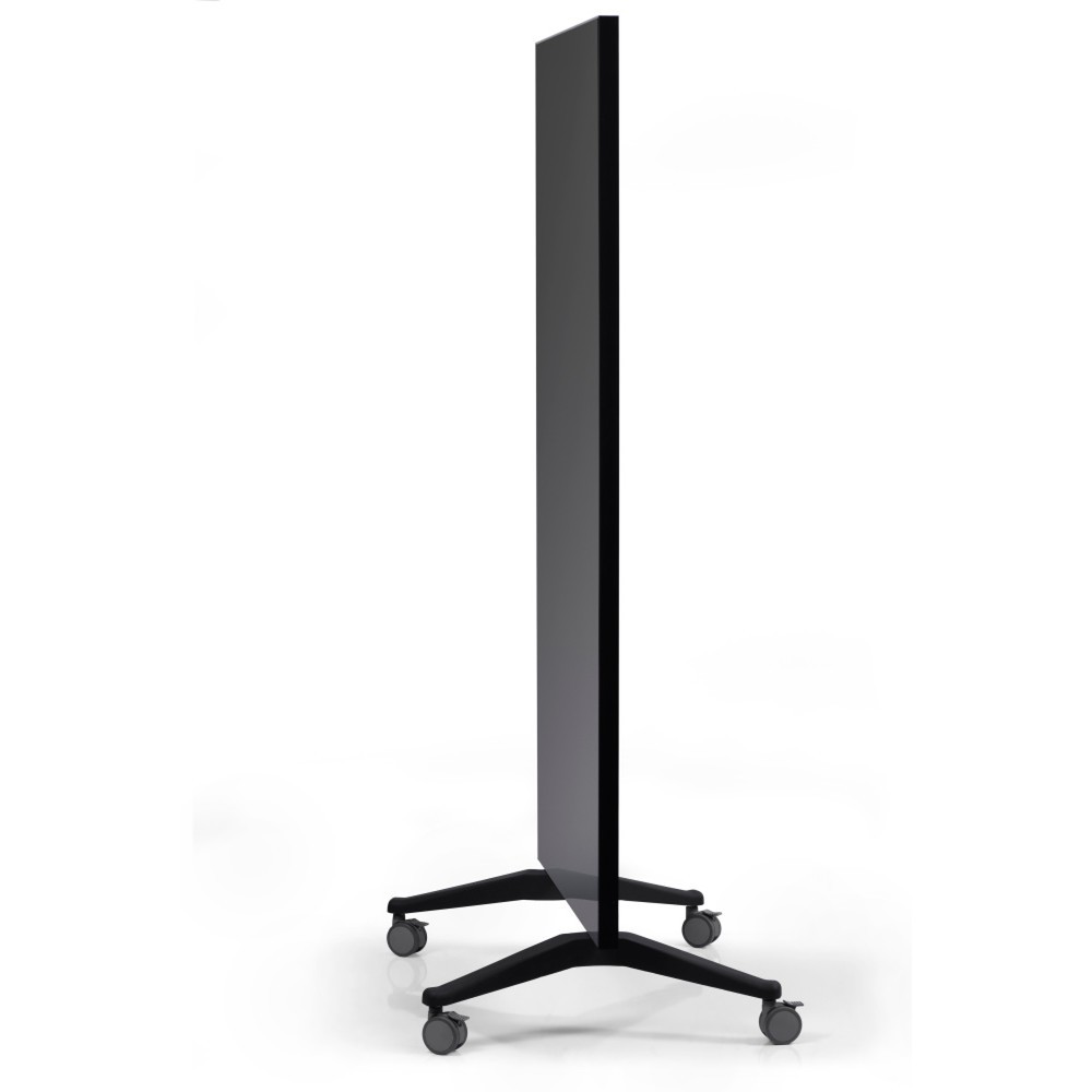 Produktabbildung Nr. 4: Legamaster Mobiles Glasboard, magnethaftend, HxB 1.750 x 900 mm, schwarz