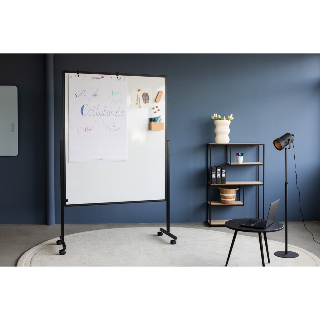 Legamaster Mobiles Multiboard PREMIUM XL, magnethaftend, HxB 1.200 x 1.500 mm, grau Produktabbildung Nr. 3: Legamaster Mobiles Multiboard PREMIUM XL, magnethaftend, HxB 1.200 x 1.500 mm, grau