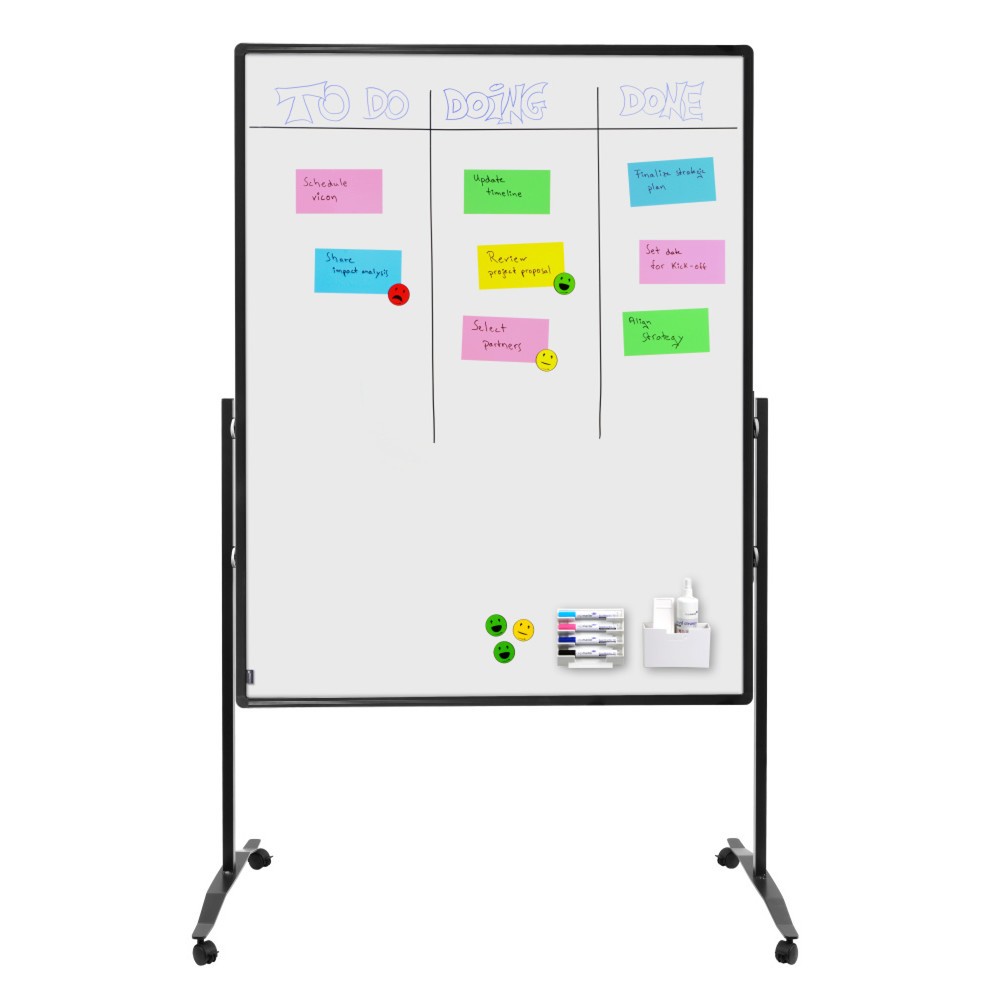 Produktabbildung Nr. 2: Legamaster Mobiles Whiteboard PREMIUM PLUS, HxB 1.500 x 1.200 mm