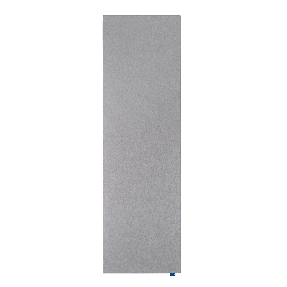 Produktabbildung: Legamaster Textilpinnwand WALL-UP, schallabsorbierend, HxB 2.000 x 595 mm, grau
