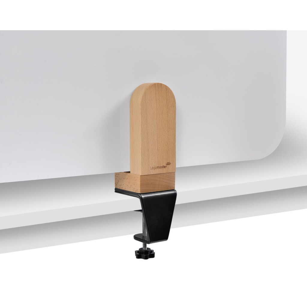 Produktabbildung Nr. 2: Legamaster Tischtrennwand ELEMENTS, mit Whiteboard-Oberfläche, mit Tischklemmen, HxB 600 x 800 mm