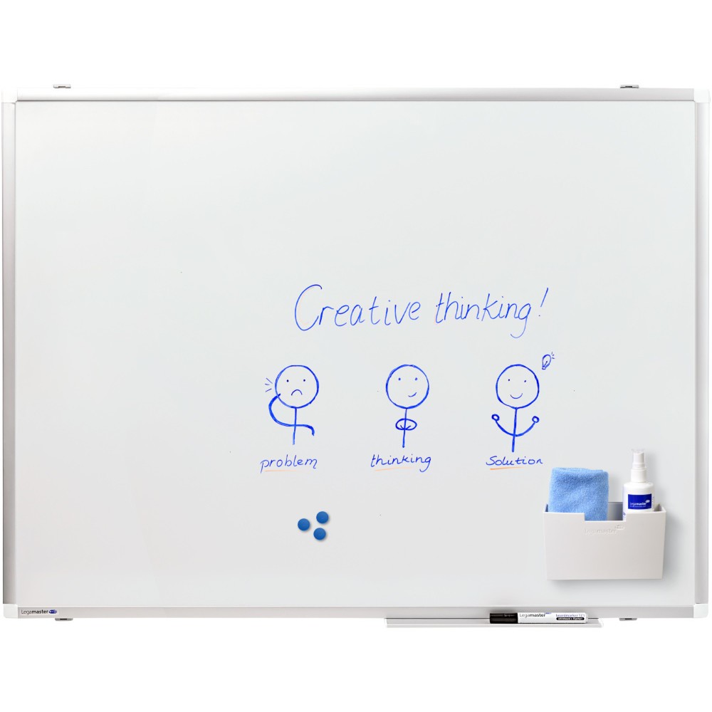 Produktabbildung Nr. 4: Legamaster Whiteboard PREMIUM PLUS, magnethaftend, HxB 750 x 1.000 mm