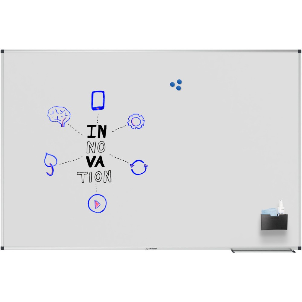 Produktabbildung Nr. 6: Legamaster Whiteboard UNITE, magnethaftend, HxB 1.000 x 1.500 mm